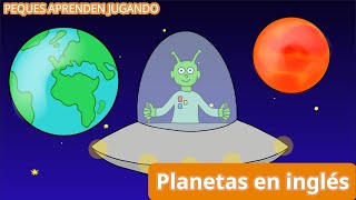 Los planetas en inglés para niños  Video de Peques Aprenden Jugando