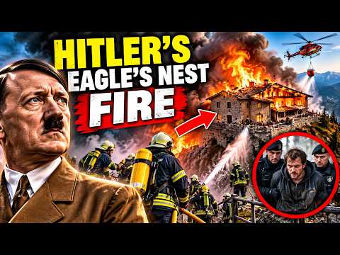 Hitler's Eagle's Nest FIRE — 200 Firefighters Battle Blaze, Arson Suspect DETAINED