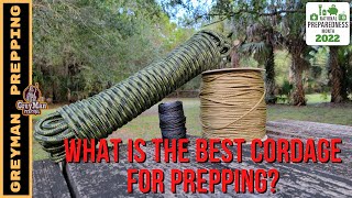 What Is The Best Cordage For Prepping?