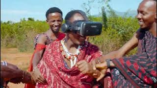 Muoneni huyu Maasai utacheka sana