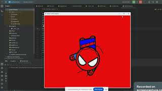 #python code for making spiderman