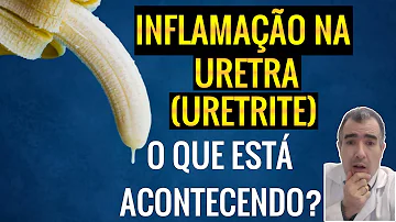 Quais os sintomas de inflamação na uretra?
