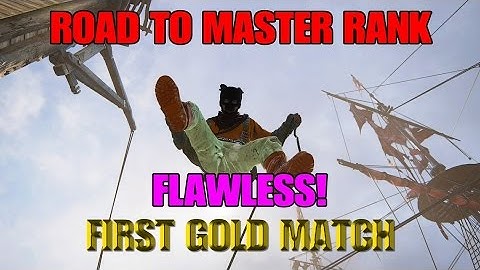 Uncharted 4 Multiplayer - ROAD TO MASTER RANK - FIRST GOLD MATCH - FLAWLESS - RANKED TDM