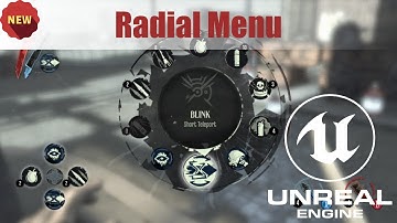 Radial Menu in UE4/UE5. Downloads for Patrons