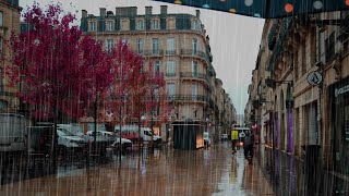 Best of rain walk 2023 4/4 | ASMR Rain sounds for sleeping