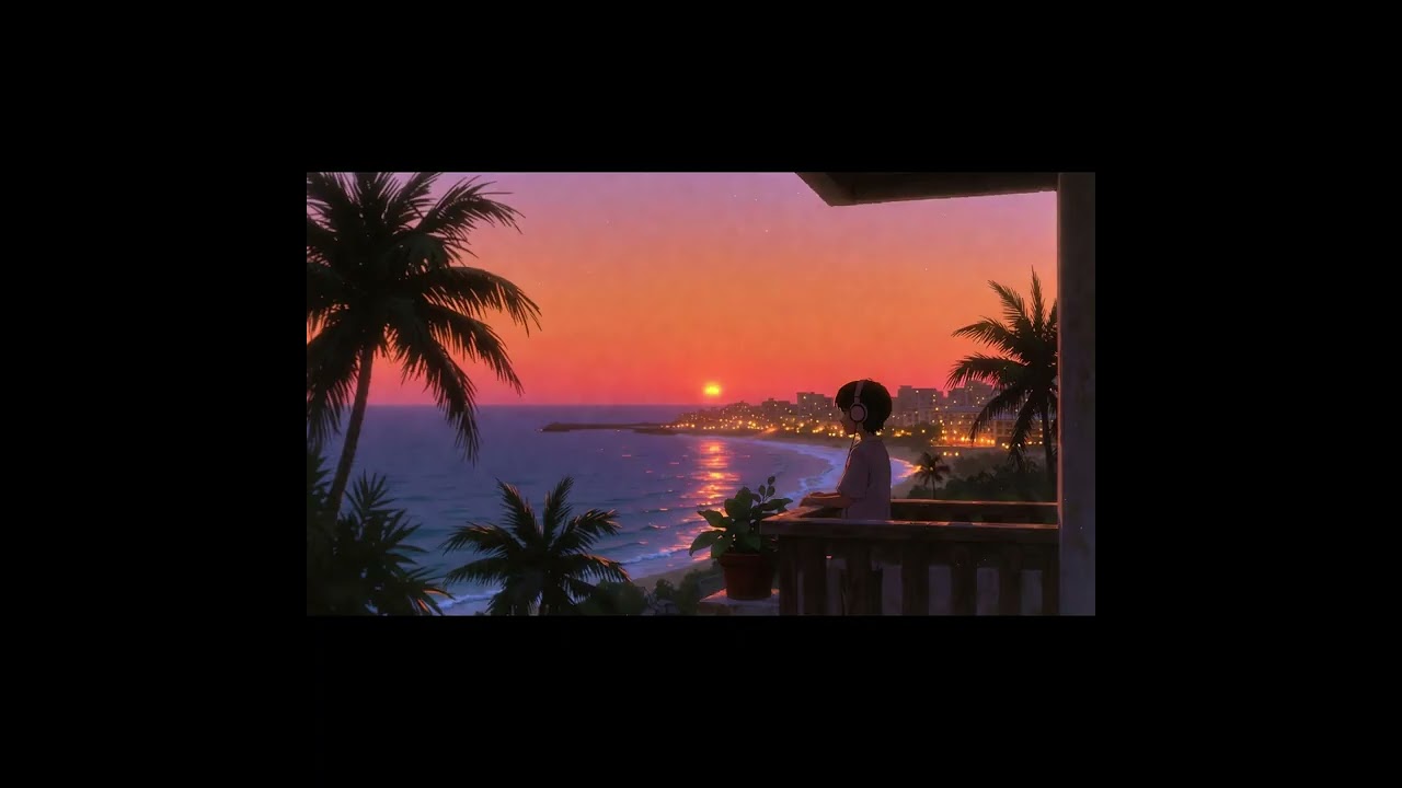 Golden Tide 🌅 | Beach Sunset Lo-Fi Chill Beats to Relax & Unwind