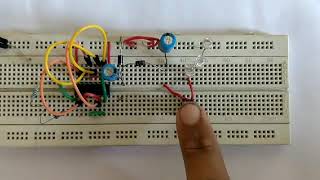 Simple LED Torch Circuit using 4049 IC