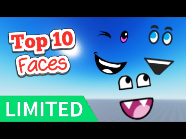Another Top 10 Roblox Faces That Should Be Limited! 