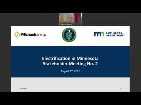 Electrification in Minnesota: Stakeholder Engagement Meeting