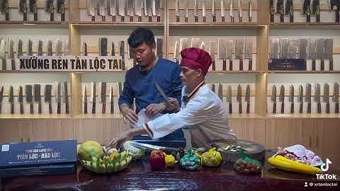 Sản Phẩm OCOP Dao Thép Trắng Không Rỉ