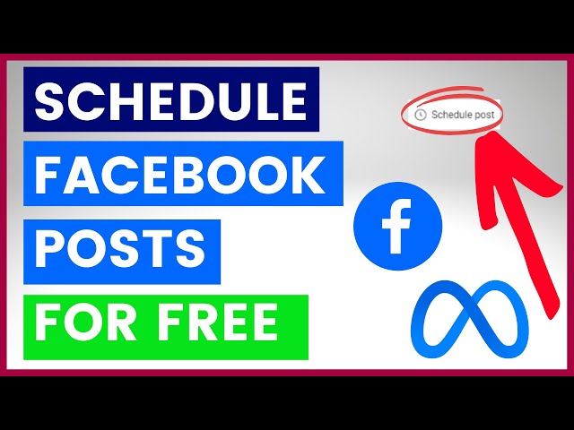 How to Schedule Facebook Posts in 3 Different Ways for FREE [2023]