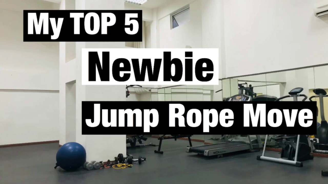 Jump Rope for Beginner (5 jump rope movement I’ve learned in first ...