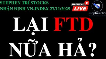 🔴VN-INDEX 27/11/2025: Bão số 15 chuyển hướng - Thiên hạ lại hô FTD