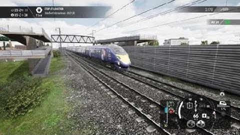 Train Sim World 3 395 Javelin Recovery after Emergency Break