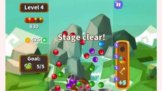 How to play Bubble Shooter Saga game | Free online games | MantiGames.com screenshot 1