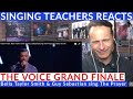 Singing Teacher Reacts🎤The Voice Grand Finale Bella Taylor Smith & Guy Sebastian sing The Prayer