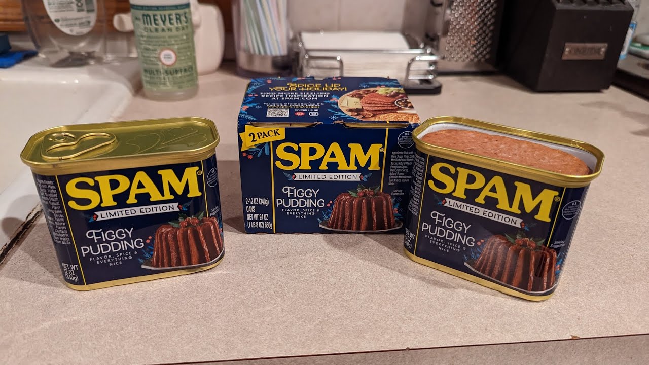 Limited Edition Figgy Pudding Spam – I tried it, so you don't have to