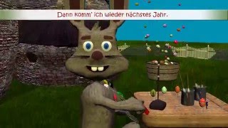 Video thumbnail of "Frohe Ostern! - Das lustige Osterlied - mit Text / Lyrics / Karaoke / zum Mitsingen"