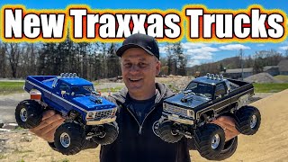 Ford vs Chevy Mini Monster Truck Battle! Traxxas TRX-4mt