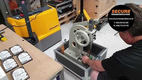 Hard Disk Drive Data Destruction