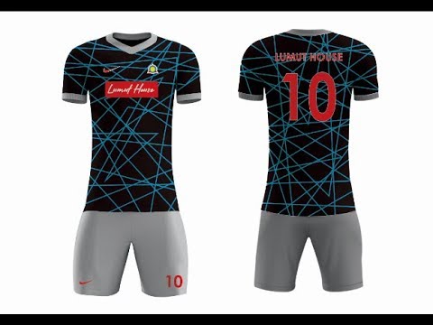 Download Desain Jersey Bola dengan Mockup Jersey di CorelDRAW ...