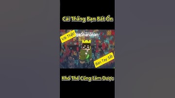 Khi Tôi Chơi Minecraft Cùng Thằng Bạn Bất Ổn 🤣 #shorts