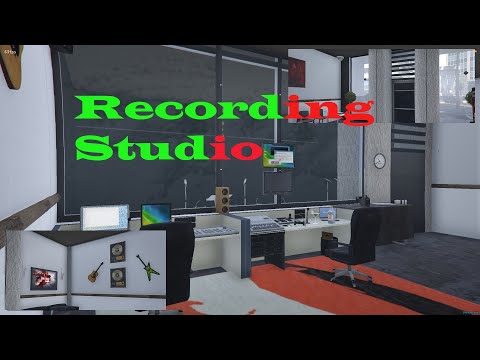 New Recording Studio MLO In GTA 5 RP (FiveM)  GTA 5 New Record Label  Coming Soon 