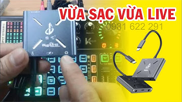 Dây vừa sạc vừa livestream cho iphone Type C