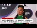 Capture de la vidéo Nubya Garcia On The Mercury Prize 2021 And "The Next Leg Of Her Journey"