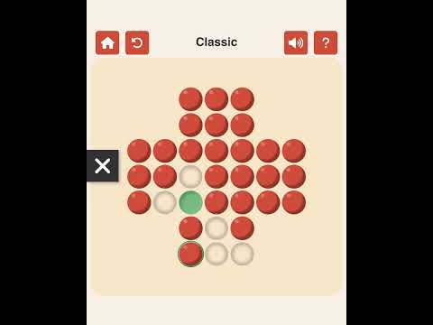 Peg Solitaire Classic (English) Solution