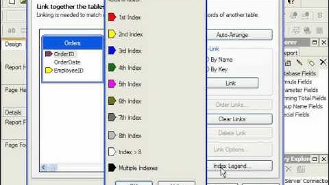 Crystal Reports Tutorial Linking Multiple Tables Business Objects Training Lesson 4.2