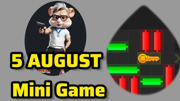 5 August Hamster Kombat Mini Game Key Unlocked Hamster Kombat Daily Combo Cipher