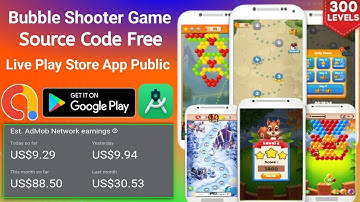 Admob Bubble Shooter Game App Code Free।। bubble shooter game source code free