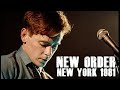 New Order - Live in Concert - New York 1981 - Min.46:16 - Remastered [ 18.11.1981, New York ]