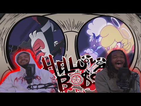 HELLUVA BOSS - C.H.E.R.U.B. S1 E4 REACTION | HUMAN TUG OF WAR!!
