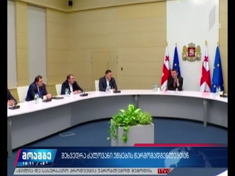 შეხვედრა ძალოვან უწყებებთან