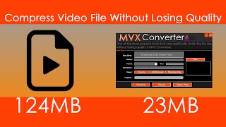 New Update MVX Converter 2.1 | File Size Reduce Without Losing Quality screenshot 1