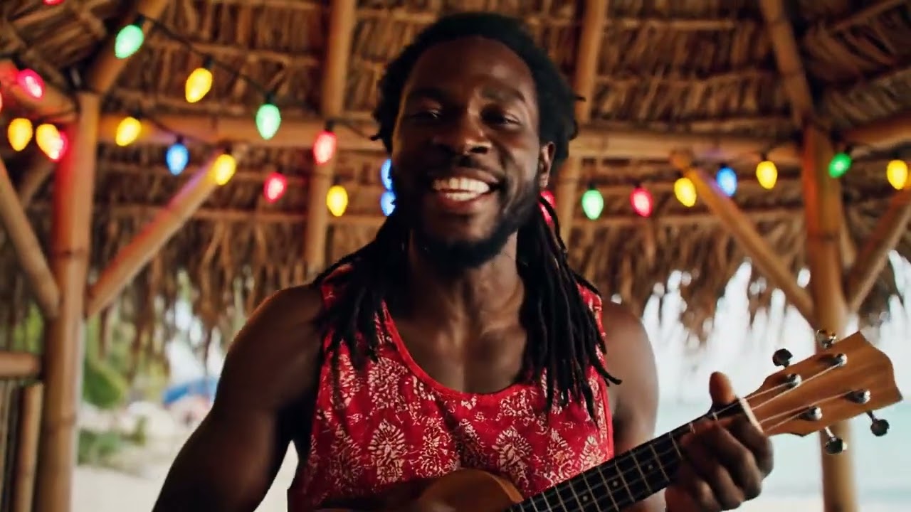 Soothing Island Reggae Experience 🍃 Chill Tropical Beats for Mindfulness and Positive Flow