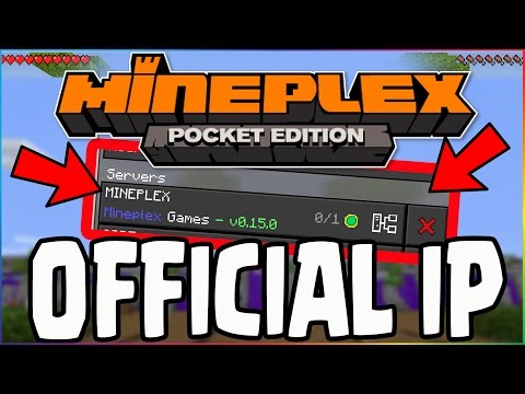 Mineplex ip for minecraft pe