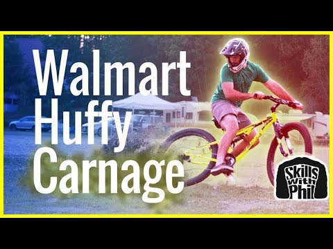 Pro Rider Takes A $179 Walmart Bike Down A Double Black Trail