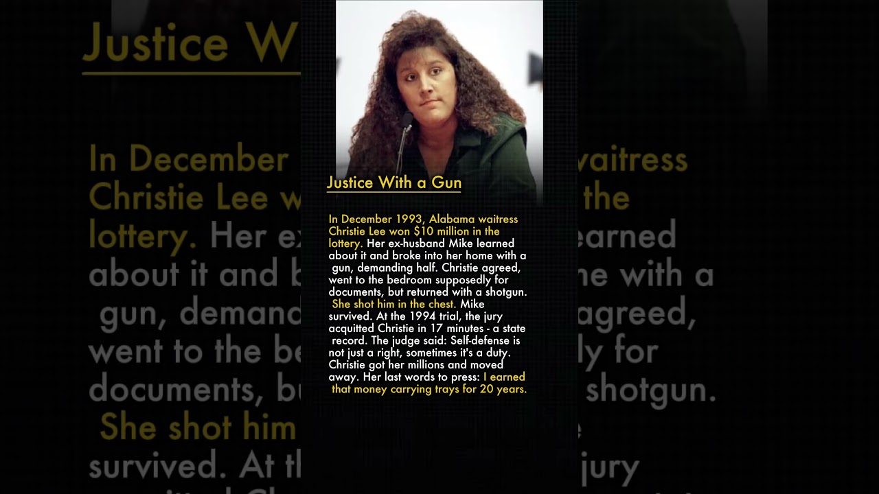 💰 The Waitress Who Shot Her Lottery Thief 🔫💵