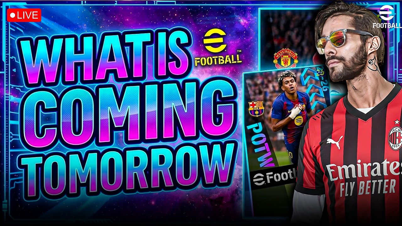 TOMORROW IS HUGE! 😱 New POTW, Epic Packs & Rewards | eFootball 2026 | AnkiXisPlaying LIVE