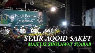 lirik lagu sholawat aqoid 50 || cover majelis sholawat syabab || cocok di buat dzikiran sehari hari