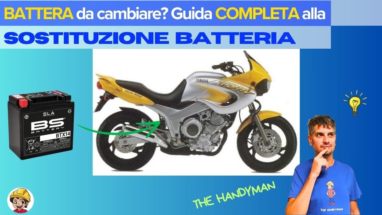 Sostituzione batteria MOTO: Guida Veloce e Semplice