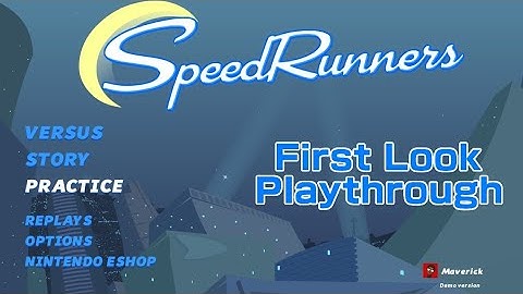 SpeedRunners (Nintendo Switch) ~ Demo Version, First Look Playthrough