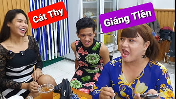 Giáng Tiên thăm DIVA Cát Thy tại Tiệm Bánh tráng trộn Quận 8