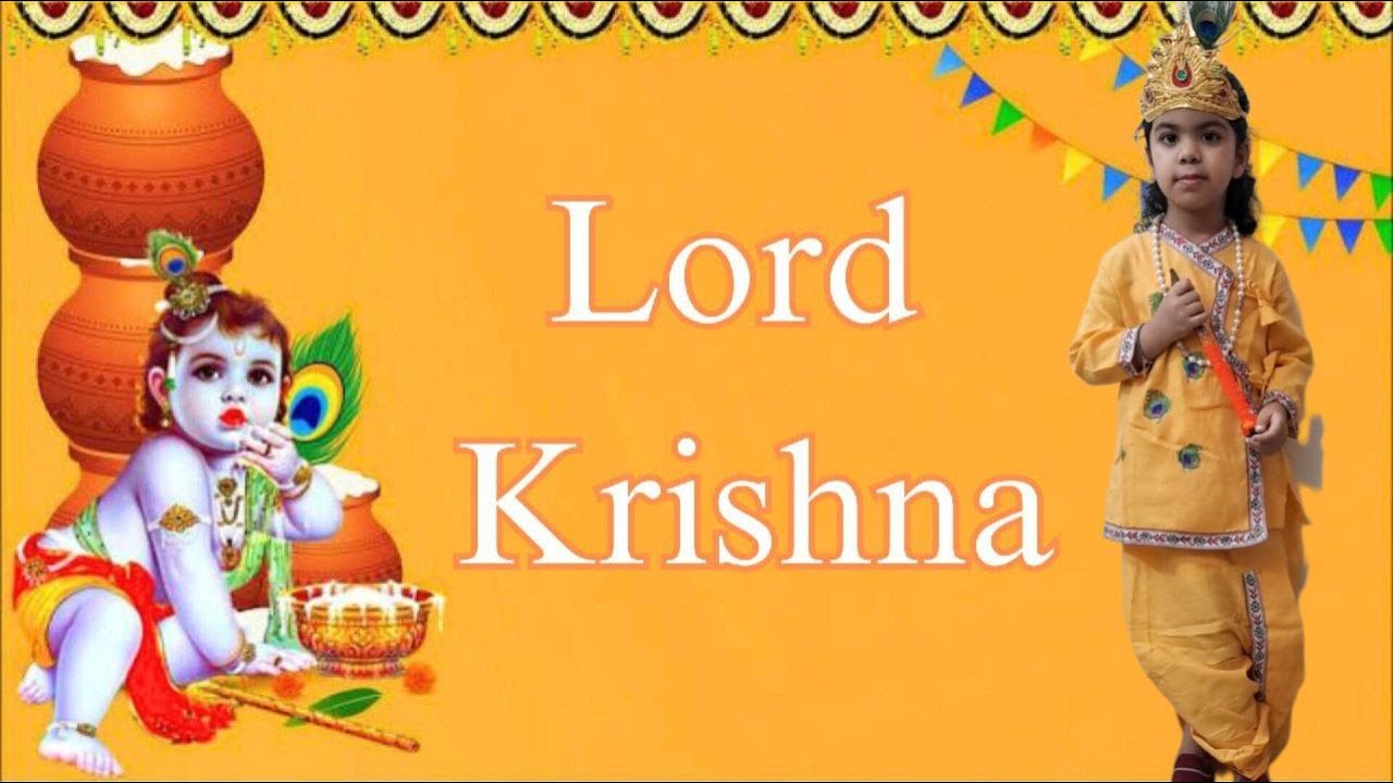 lord krishna | श्रीकृष्ण | few lines on lord krishna