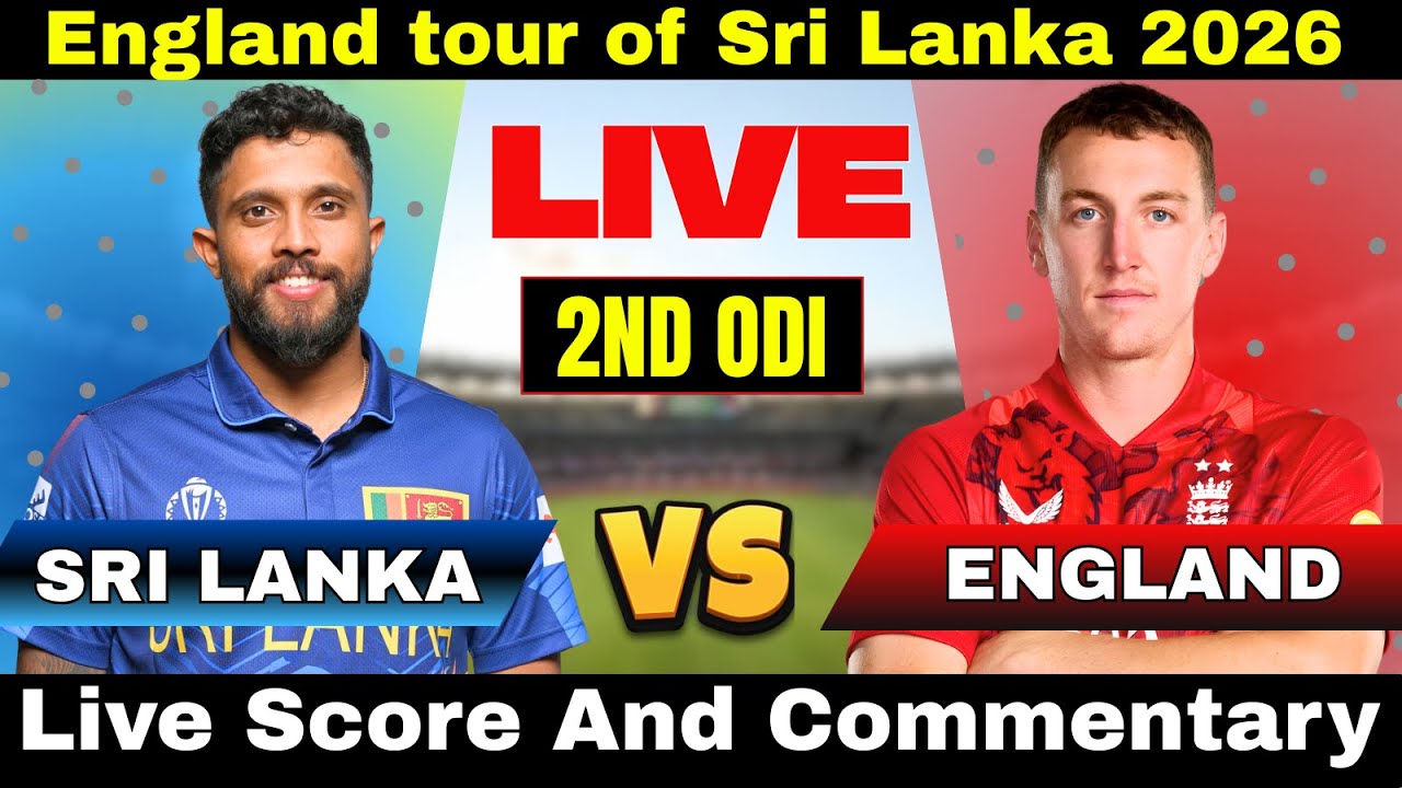 Sri Lanka vs England 2nd ODI Live Cricket Scoreboard | Ball by Ball Commentary| SL vs ENG 2ND INNING