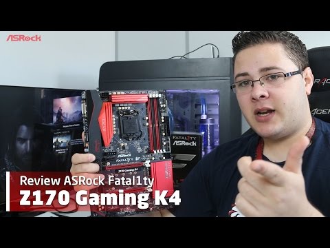 Review -  Placa Mãe ASRock  Fatal1ty Z170 Gaming K4 para Skylake