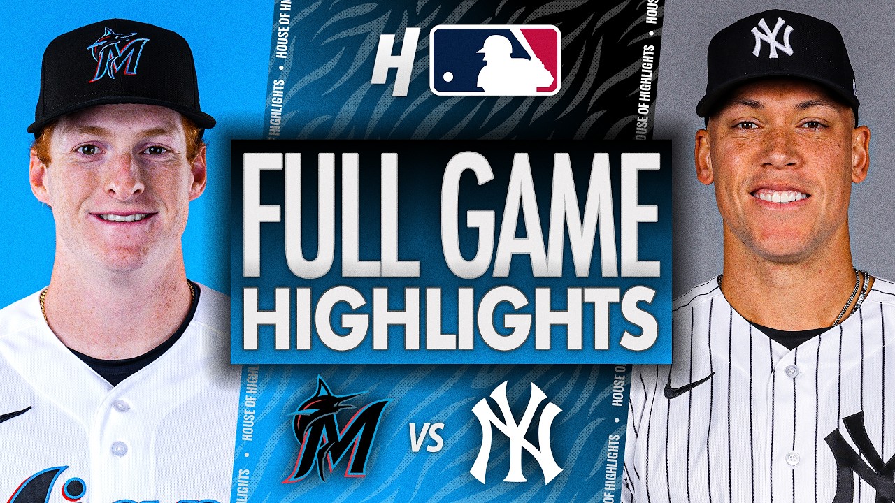 Miami Marlins vs New York Yankees - FULL GAME HIGHLIGHTS 🔥 April